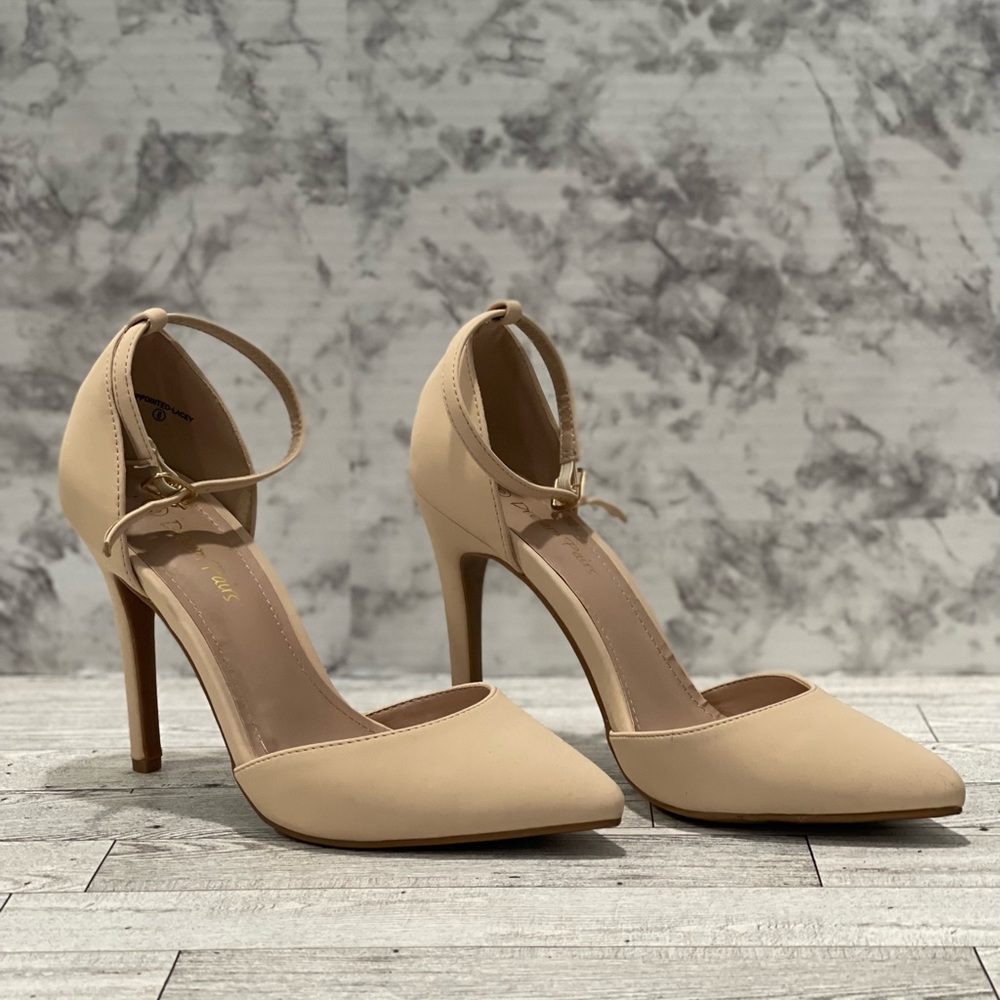 Dusty Rose Pointed Toe Heels🌸